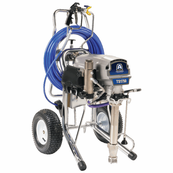 Electric piston pump TS 1750 with hose reel