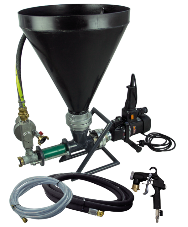 Screw pump BMP 5 bypass set for paints and liquid materials