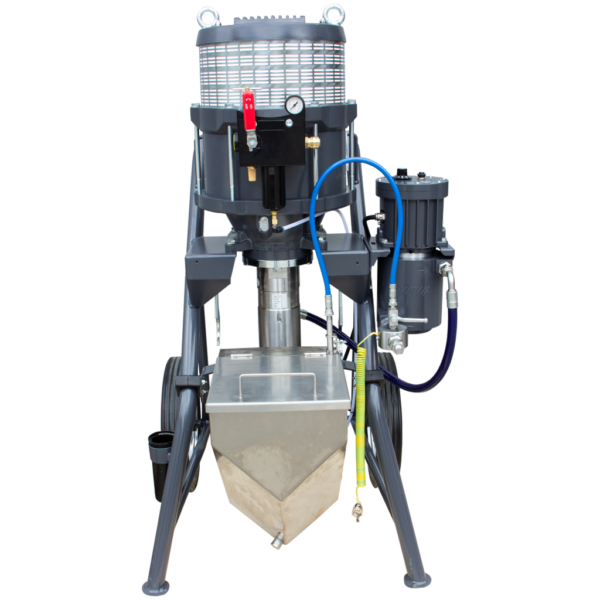 Pneumatic piston pump BMP 333 with heater