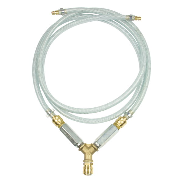 Druckluftverbinder für 2 Kompressoren