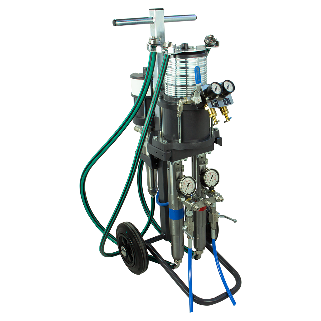 2K Pneumatic Piston Pump 14025 GX 1:1 VA