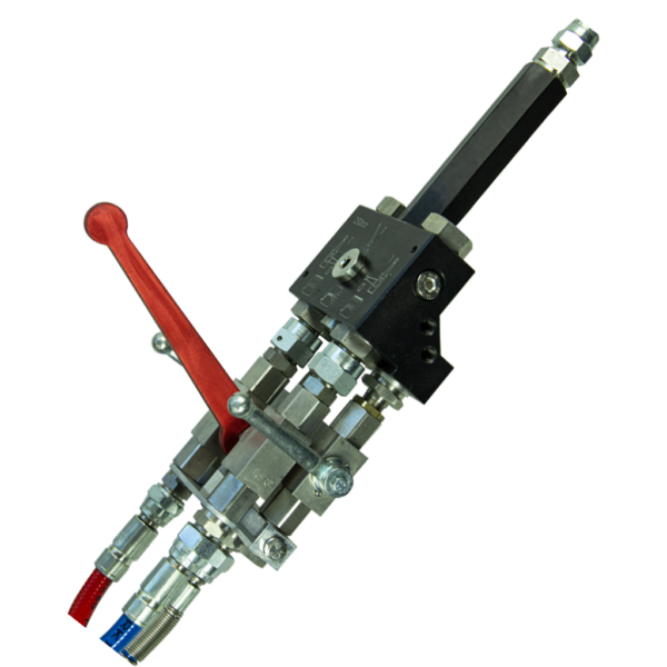 Mixing valve with static mixer VA