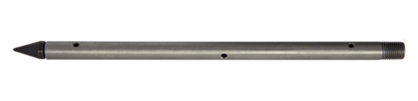 Base lance D13 mm with drill holes