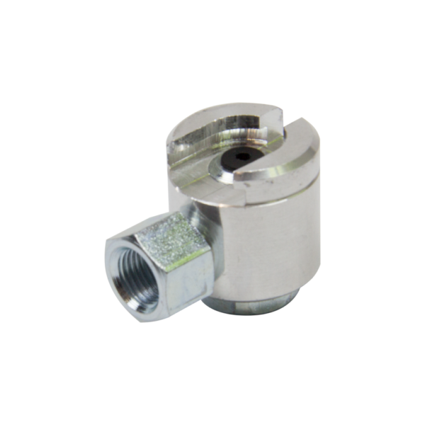 Slide coupling for flat head nipple