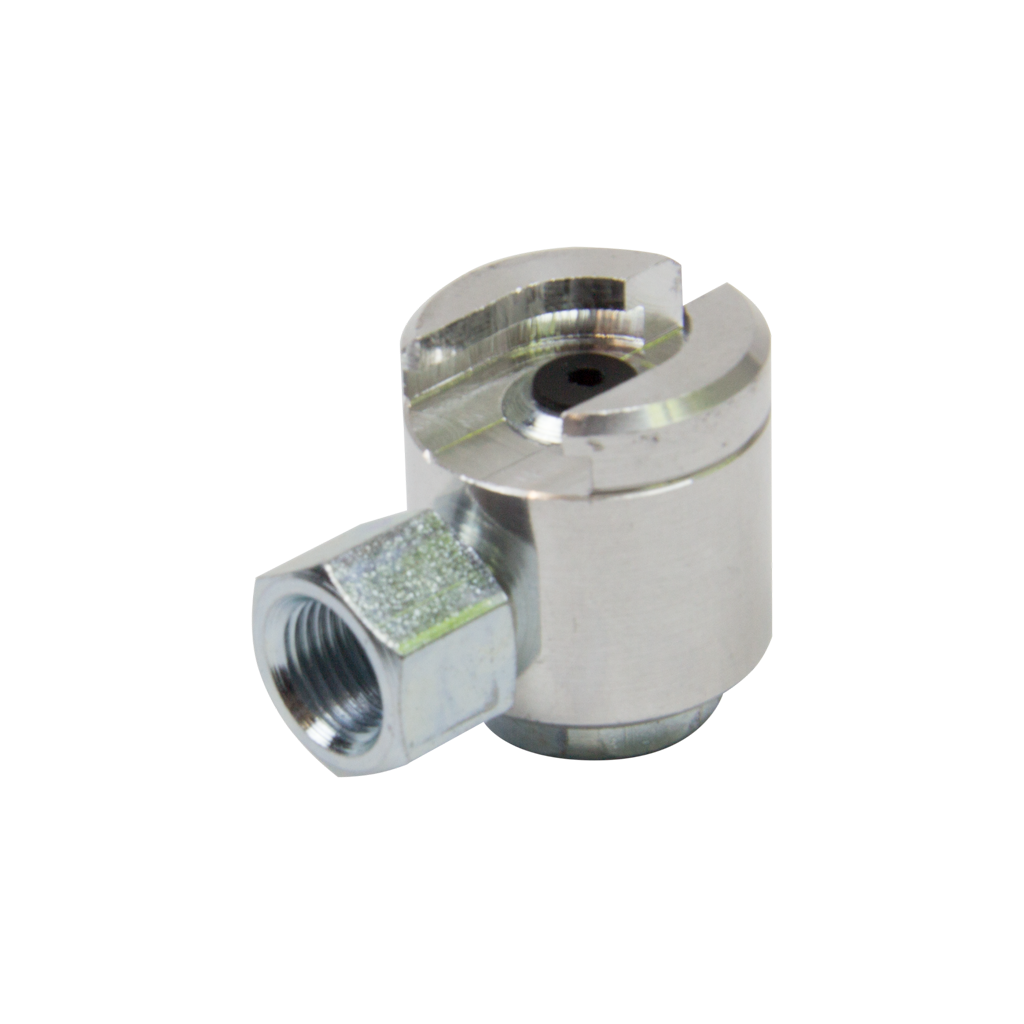 Slide coupling for flat head nipple